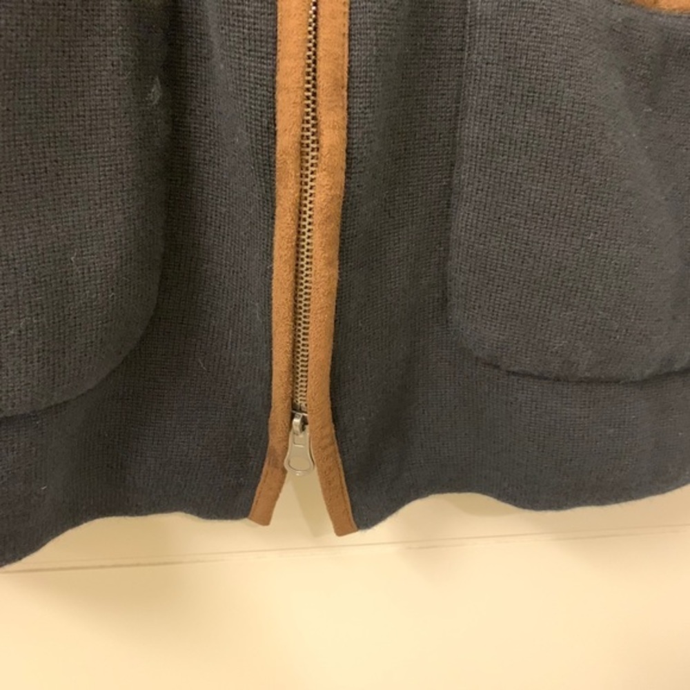 Ralph Lauren Black Brown Detailing Jacket Cotton - Picture 3 of 4
